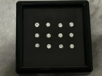 Diamant - 0.62 carat natuurlijke diamant – kavel bij Onlineveilingmeester