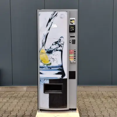 Vendingmachine / frisdrankautomaat met pinbetaling – kavel bij Onlineveilingmeester, Raalte