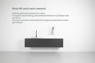 TV-meubel, RAAT, Musa 140, Zacht zwart – kavel bij Onlineveilingmeester, Raalte