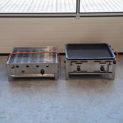 2x Gas barbecue, Hendi, o.a. Grill-master Maxi – kavel bij Onlineveilingmeester, Raalte