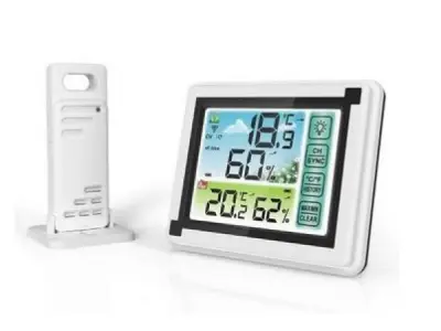 Draadloos weerstation met hygrometer en thermometer – kavel bij XL Auctions