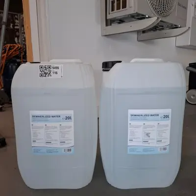 2x jerrycan a 20 liter Gedemineraliseerd water – kavel bij Onlineveilingmeester, Raalte