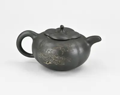 Chinese Yixing theepot Ø 12 cm – kavel bij Twents Veilinghuis
