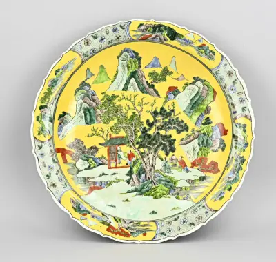 Chinees bord Ø 45 cm – kavel bij Twents Veilinghuis