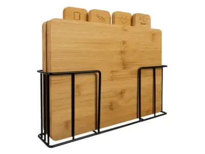 Ruhhy Bamboe snijplank - 4 stuks – kavel bij XL Auctions