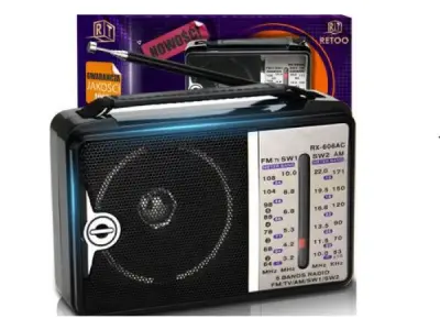 Draagbare Noodradio op Batterij FM en USB – kavel bij XL Auctions