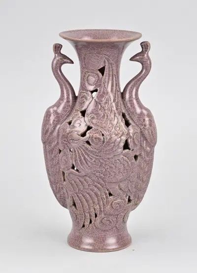 Chinese Sung vaas, H 21,3 cm – kavel bij Twents Veilinghuis
