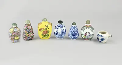 8x Divers oud/antiek Chinees – kavel bij Twents Veilinghuis