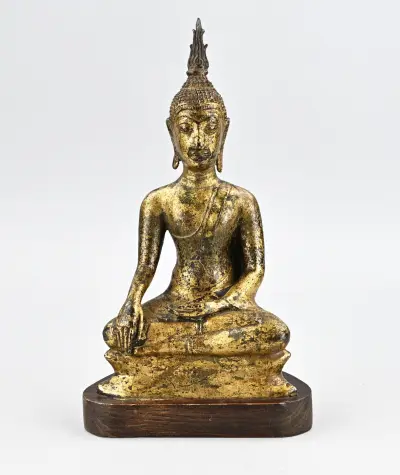 Boeddha (Thailand), H 30 cm – kavel bij Twents Veilinghuis