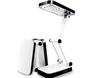 Opvouwbare led burolamp 24 leds oplaadbaar – kavel bij XL Auctions