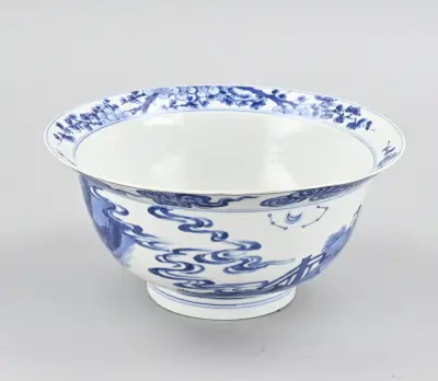 Chinese klapmuts-kom Ø 21 cm – kavel bij Twents Veilinghuis