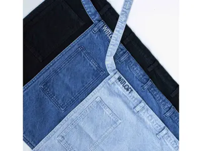 Schort Witloft Denim Apron Mid Blue Waist Down – kavel bij XL Auctions