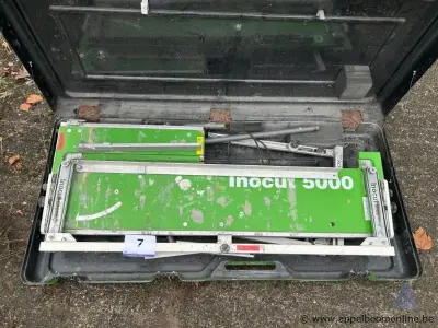 Hete draadsnijder Inocut 5000, inclusief koffer en diverse snijdraden. Werking niet gekend – kavel bij Appelboom