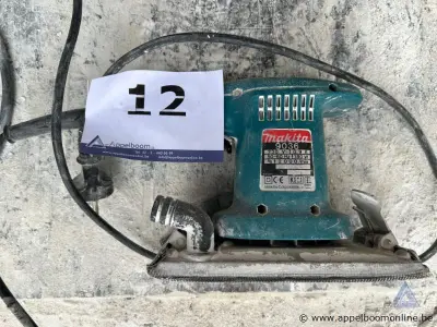 Elektrische schuurmachine. Werking niet gekend – kavel bij Appelboom