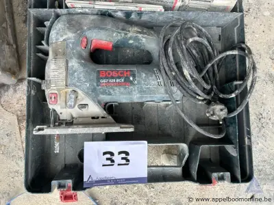 Elektrische decoupeerzaag BOSCH GST 135 BCE, 0,72 kW, 230 V, inclusief koffer. Werking niet gekend – kavel bij Appelboom