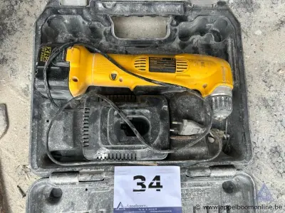 Accu haakse boormachine DEWALT DW965, 12V, inclusief lader en accu, in koffer. Werking niet gekend – kavel bij Appelboom