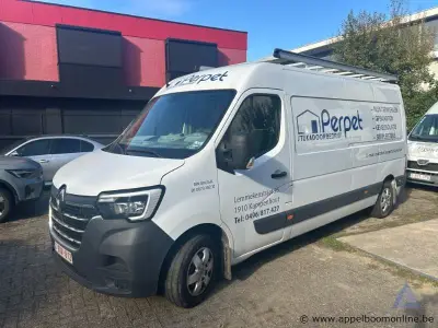 Lichte vrachtwagen RENAULT Master, VF1MA000567950576, 1e insch 15/10/2021, 32688km, 2299cm³, 100kW, diesel, manueel, mtm 3500kg, tarra 2342kg, 2 sl… – kavel bij Appelboom