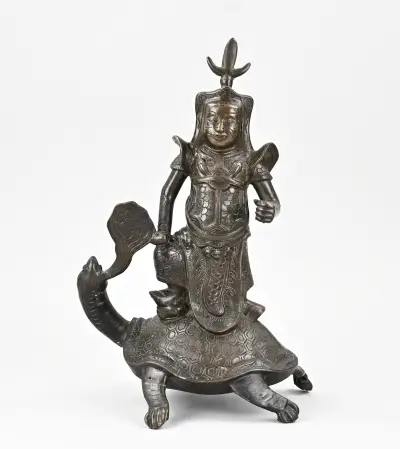 Chinees bronzen figuur – kavel bij Twents Veilinghuis