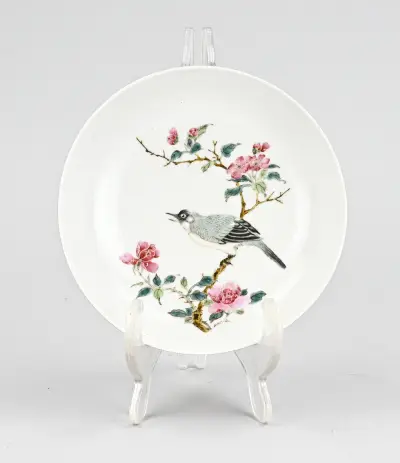 Familie Rose/Ruby back bord Ø 14 cm – kavel bij Twents Veilinghuis