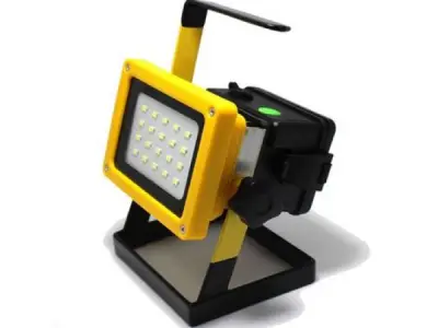 Draagbare Led Bouwlamp op Batterij 30W – kavel bij XL Auctions