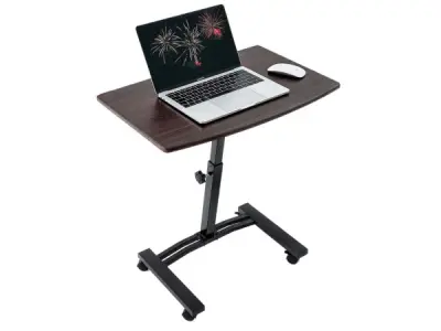 Tatkraft Salute Laptop Tafel, In Hoogte verstelbaar bruin – kavel bij XL Auctions