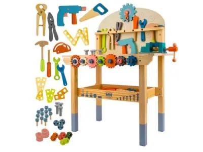 Kruzzel Kinder Gereedschap Werkbank – kavel bij XL Auctions