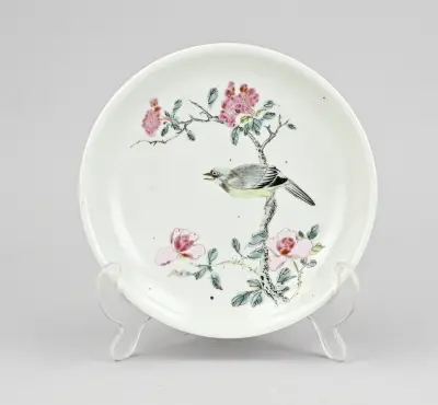 Chinees bord Ø 18,2 cm – kavel bij Twents Veilinghuis