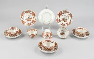 6x Chinese kop + schotels – kavel bij Twents Veilinghuis