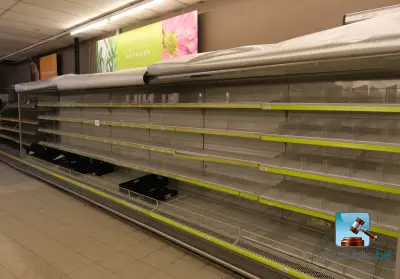 Display voor de versafdeling – kavel bij Clicpublic, Châtelet
