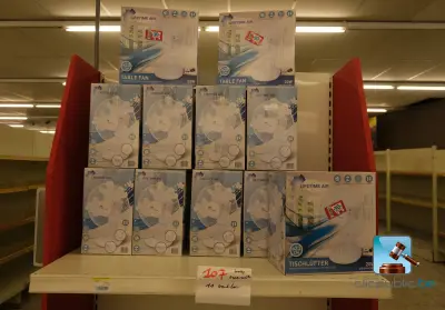 Set tafelventilatoren – kavel bij Clicpublic, Châtelet