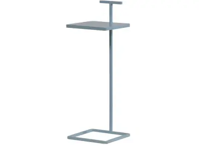 WOOOD Toste Bijzettafel - Metaal - Lichtblauw - 64x22x22 – kavel bij XL Auctions