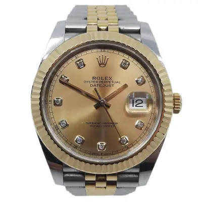Heren polshorloge, Rolex, Datejust 126333 – kavel bij Domeinen Roerende Zaken