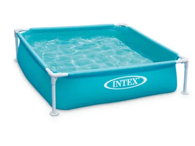Intex Mini Frame Opzetzwembad - 122 x 122 x 30 cm – kavel bij XL Auctions