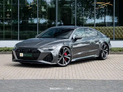 Audi RS7 Sportback 4.0 V8 TFSI Quattro 600pk 2020, J-107-JJ – kavel bij Bright Auctions