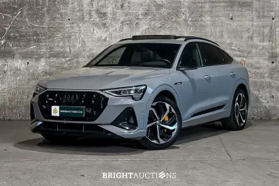 Audi e-tron Sportback 50 S edition Quattro 71 kWh 313pk 2021, T-261-RR – kavel bij Bright Auctions