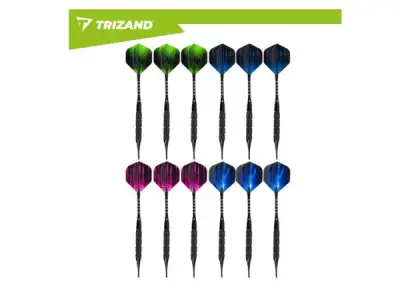 Trizand Darts set 12 stks + accessoires – kavel bij XL Auctions