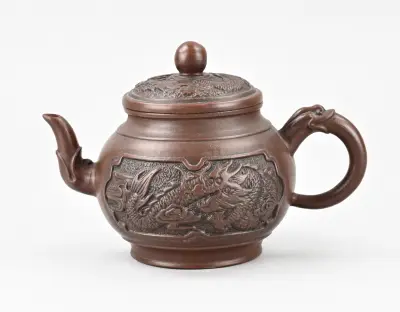 Oude Yixing trekpot – kavel bij Twents Veilinghuis