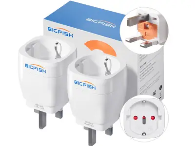 5X Bigfish UK Adapter Engeland Duitsland Doos 2 ST – kavel bij XL Auctions