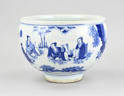 Chinese waterkom Ø 23 cm – kavel bij Twents Veilinghuis