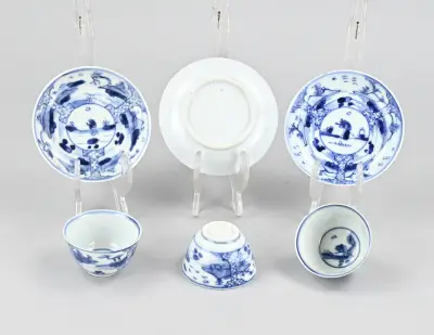 3x Chinese kop + schotel – kavel bij Twents Veilinghuis
