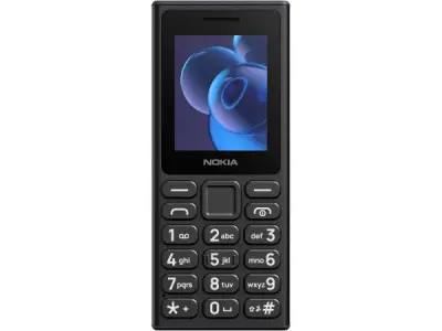 Nokia 105 - Mobiele telefoon - 2024 - Zwart – kavel bij XL Auctions
