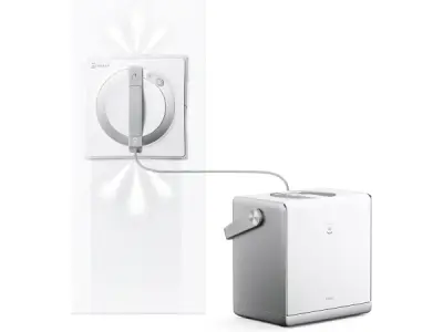 ECOVACS - WINBOT W2S OMNI - ruitenreinigingsrobot - TruEdge™ – kavel bij XL Auctions