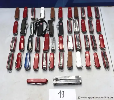 50 zakmessen VICTORINOX – kavel bij Appelboom