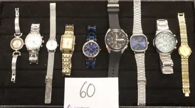 8 diverse horloges wo VICTORIA, CLUSE, ESPRIT, CASIO enz – kavel bij Appelboom