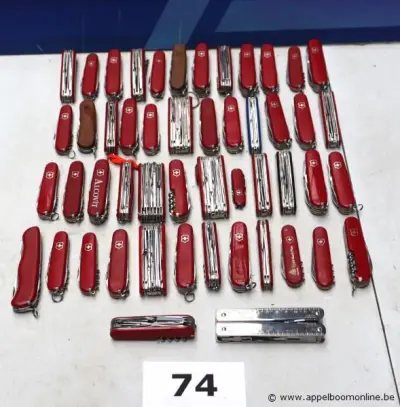 50 zakmessen VICTORINOX – kavel bij Appelboom