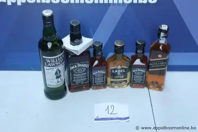 6 flessen whisky – kavel bij Appelboom