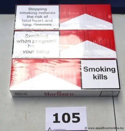 3 sloeven sigaretten MARLBORO – kavel bij Appelboom