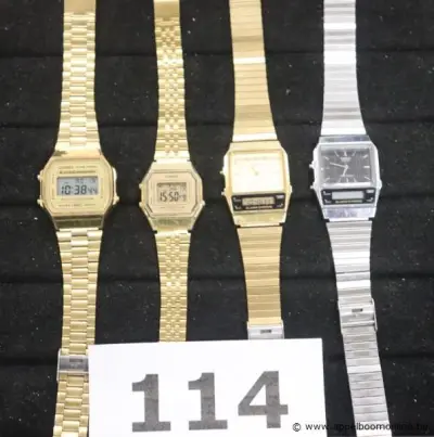 4 digitale horloges CASIO – kavel bij Appelboom