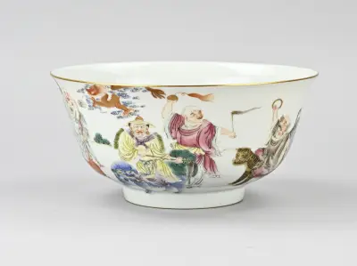 Grote Chinese kom Ø 19,2 cm – kavel bij Twents Veilinghuis