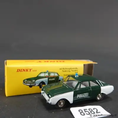 Dinky Toys Ford Taunus 17M Polizeiwagen (nr. 551) Editions Atlas – kavel bij ProVeiling, Wageningen